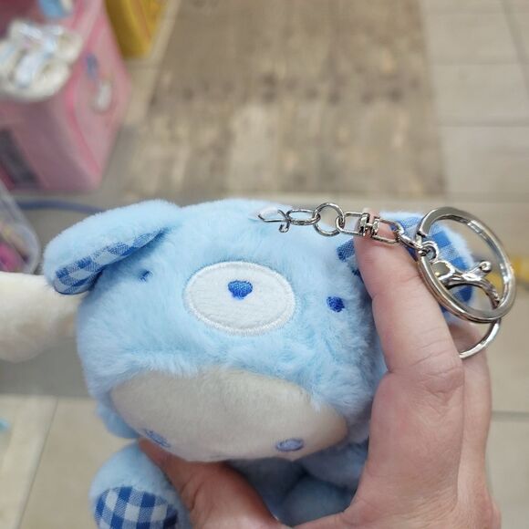 Brand New Cinnamoroll Blue & White Plushies Keychain - Picture 6 of 8